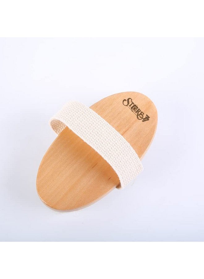 NIDY® Wet and Dry Body Brush Exfoliator Soft Bristle Brush Naturally Exfoliates Dead Skin, Smooths Cellulite, Slows Aging, Body Brush, Natural Bristle Exfoliating Body Skin Dry Brush for Lymphatic - Image 2