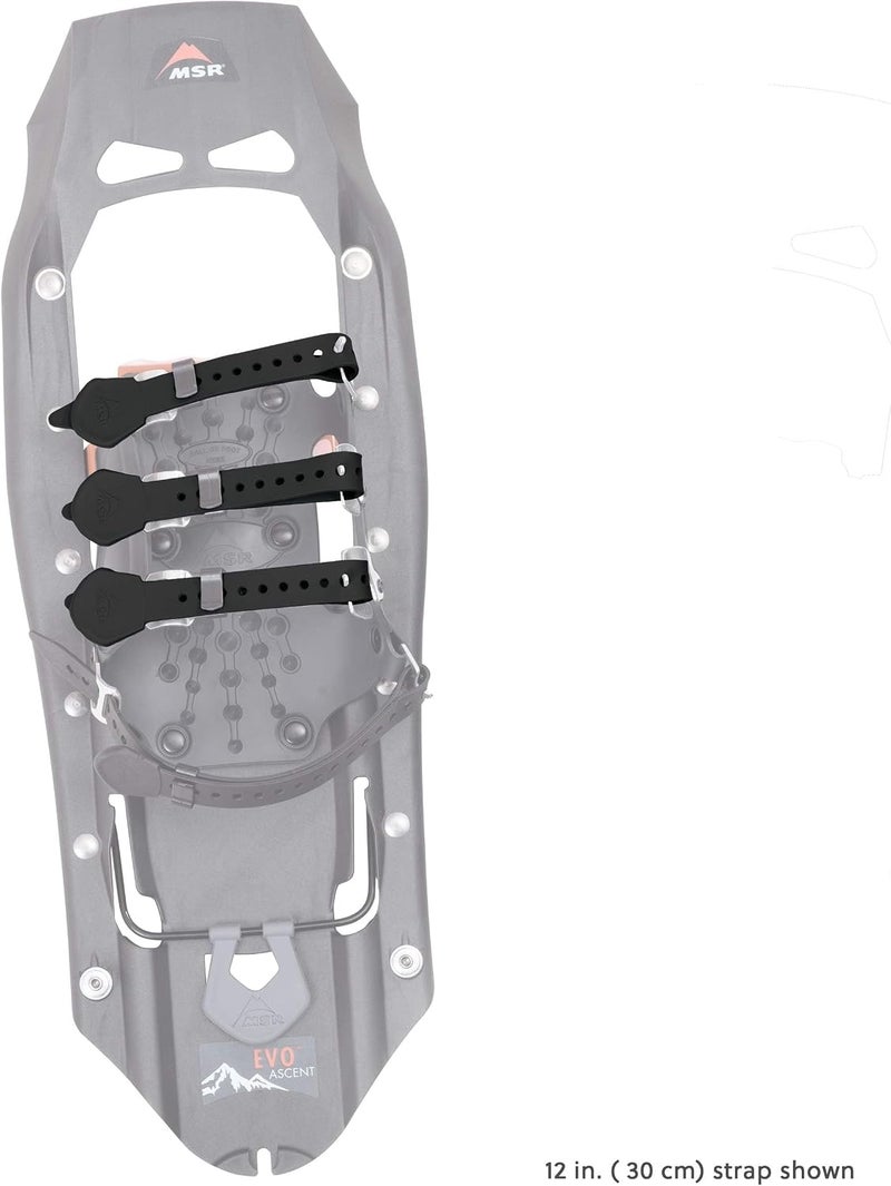 MSR Classic Snowshoe Strap Kit - 12 Inch Pair, Black - Image 3