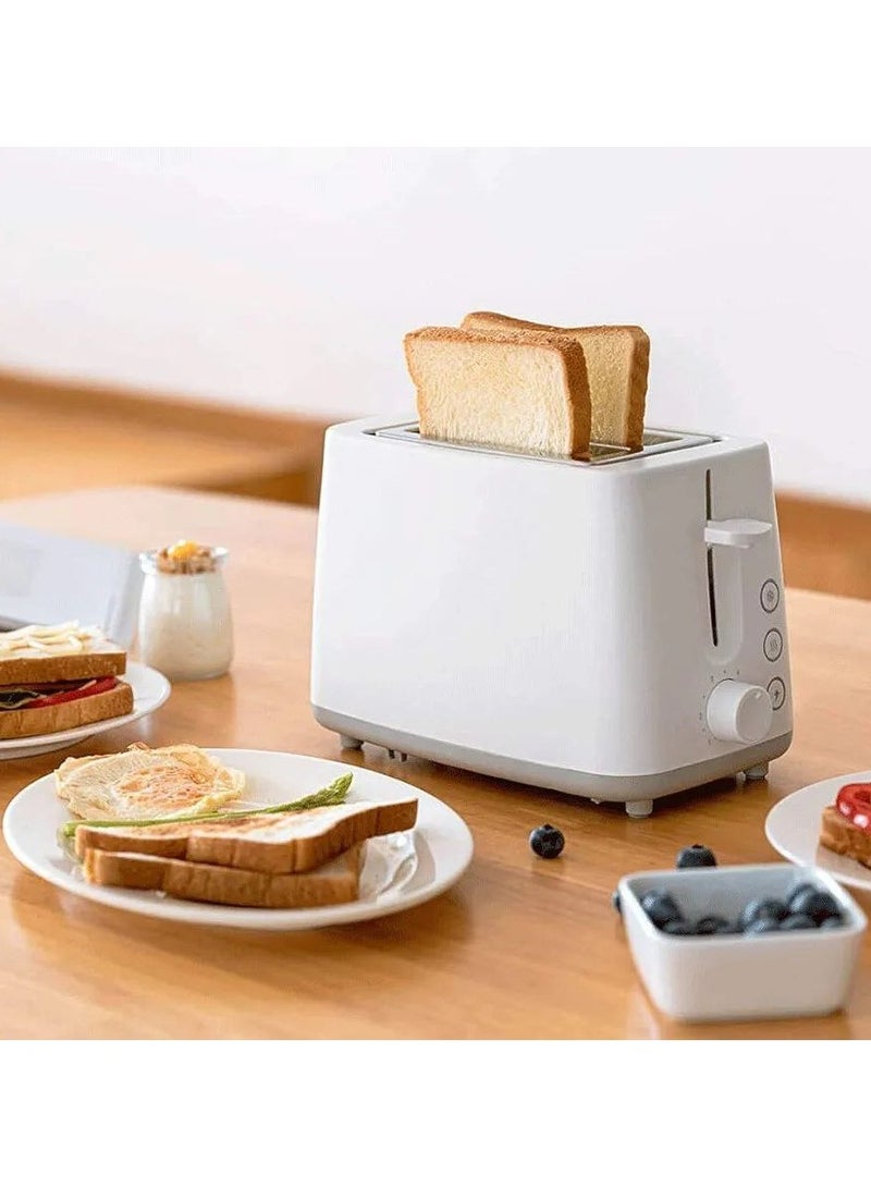 2 Slice Toaster, Stainless Steel Bread Toasters Best Rated Prime with Warming Rack, Extra Wide Slots Small Toaster, 6 Bread Shade Settings, Defrost/Reheat/Cancel Function, Removable Crumb Tray. - Image 3