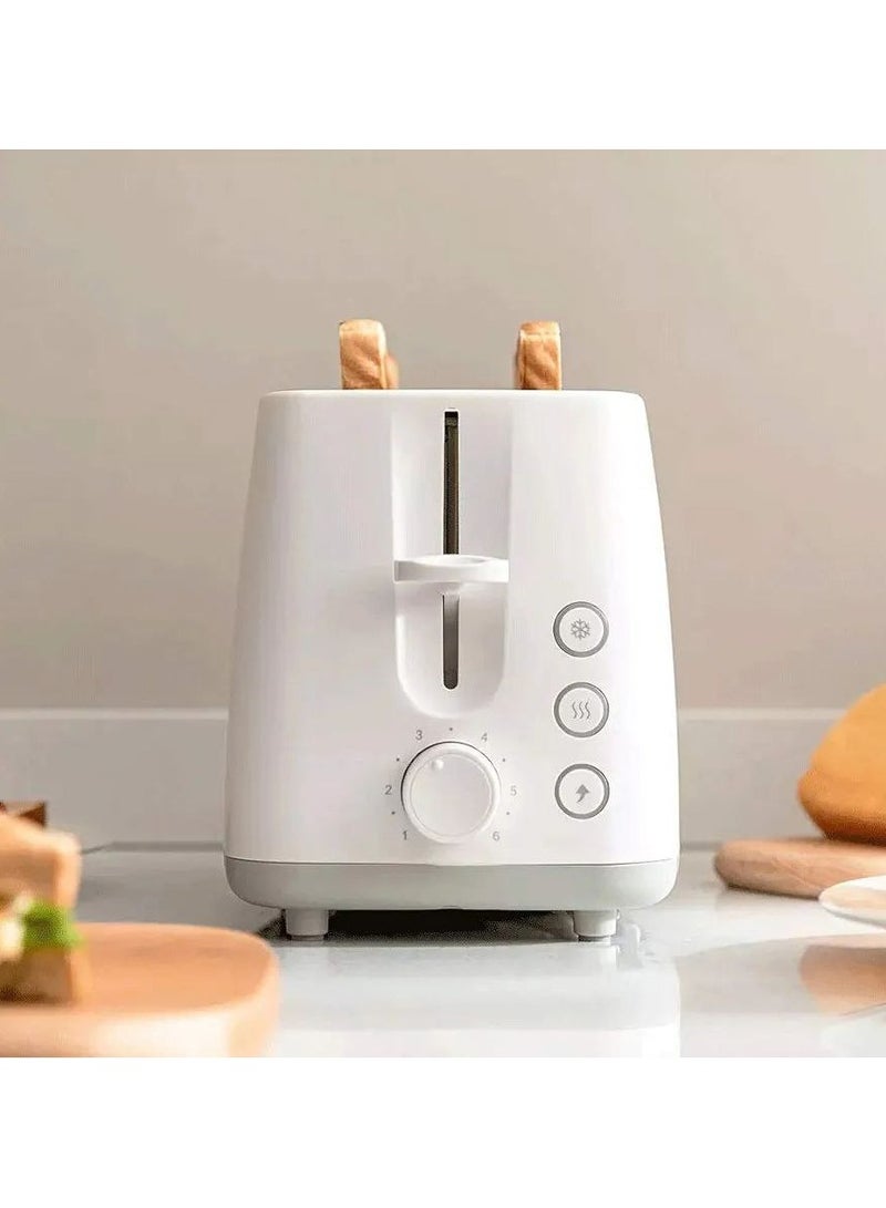 2 Slice Toaster, Stainless Steel Bread Toasters Best Rated Prime with Warming Rack, Extra Wide Slots Small Toaster, 6 Bread Shade Settings, Defrost/Reheat/Cancel Function, Removable Crumb Tray. - Image 4