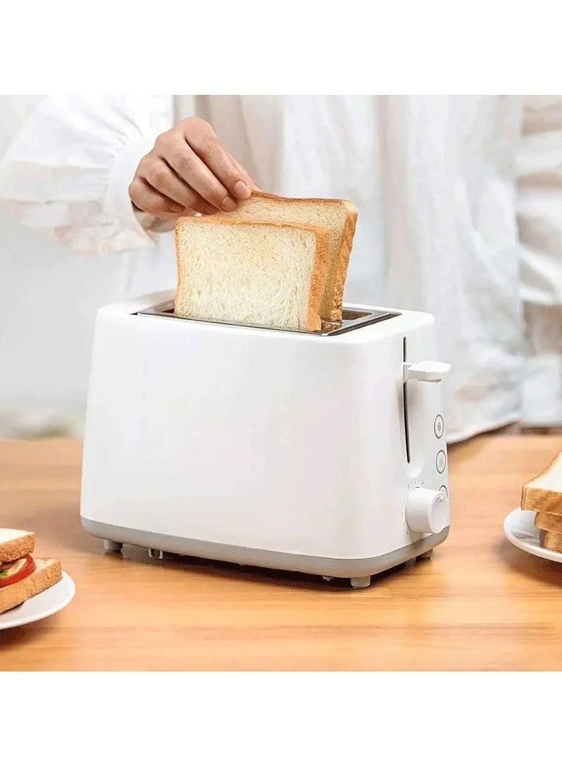 2 Slice Toaster, Stainless Steel Bread Toasters Best Rated Prime with Warming Rack, Extra Wide Slots Small Toaster, 6 Bread Shade Settings, Defrost/Reheat/Cancel Function, Removable Crumb Tray. - Image 5