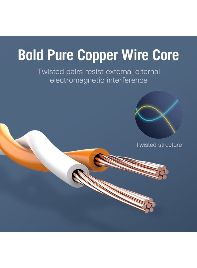 VENTION Cat.7 SSTP Patch Cable 0.5M Black Model # ICDBD - Image 5