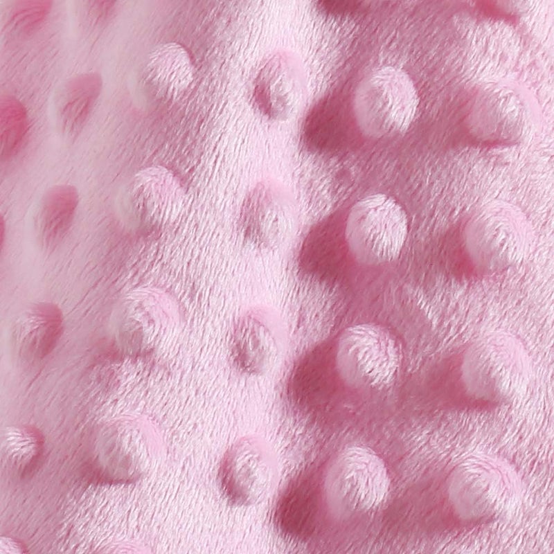 CREVENT Pink Bear Baby Security Blanket - Image 3