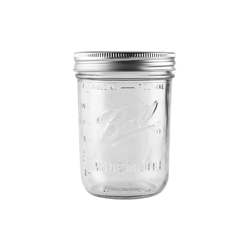 Ball - 16 oz Wide Mouth Glass Mason Jars | 6 Pack Jars with Airtight Lids | Large Glass Jar for Food Storage with Lids | Ideal for Canning, Fermentation, Pickling, Kombucha Brewing - Image 2