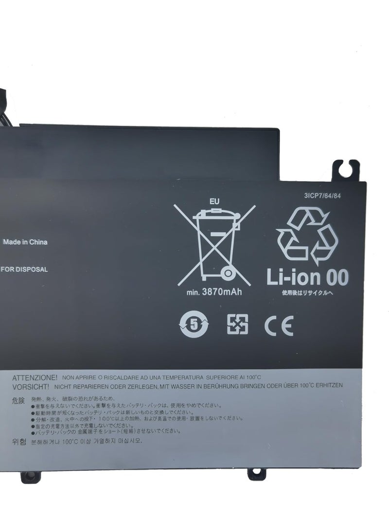 Terabyte 45N1121 Replacement Battery Compatible with T431s Series 45n1120 45n1121 45n1122 45n1123-11.1V 48Wh 4250mAh - Image 3