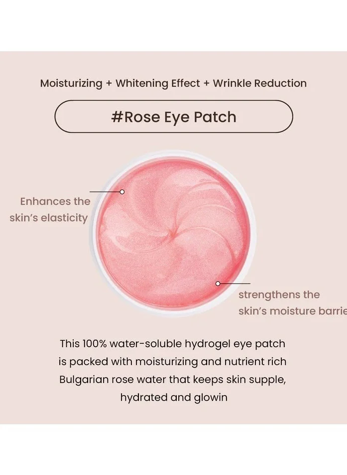هيميش Hydrogel Eye Patch Bulgarian ROSE Water 1.4g x 60 (30pairs)