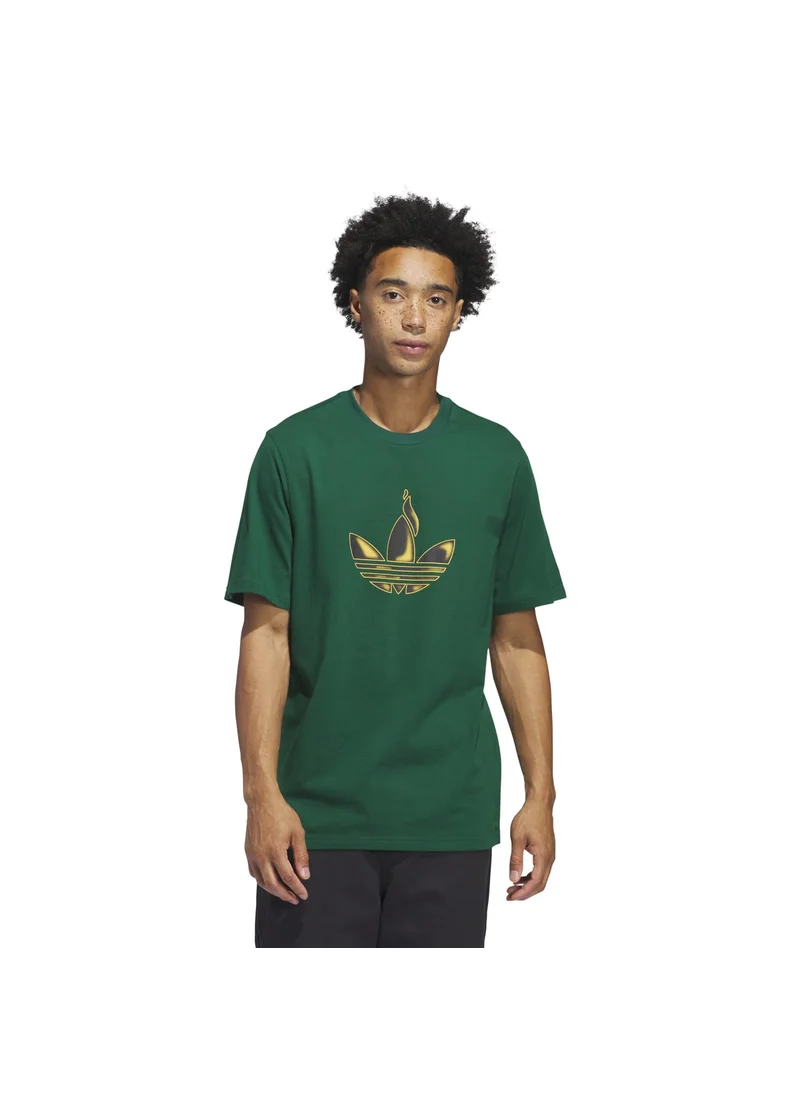 Adidas adidas TREF TORCH TEE Green Originals Unisex T-SHIRTS