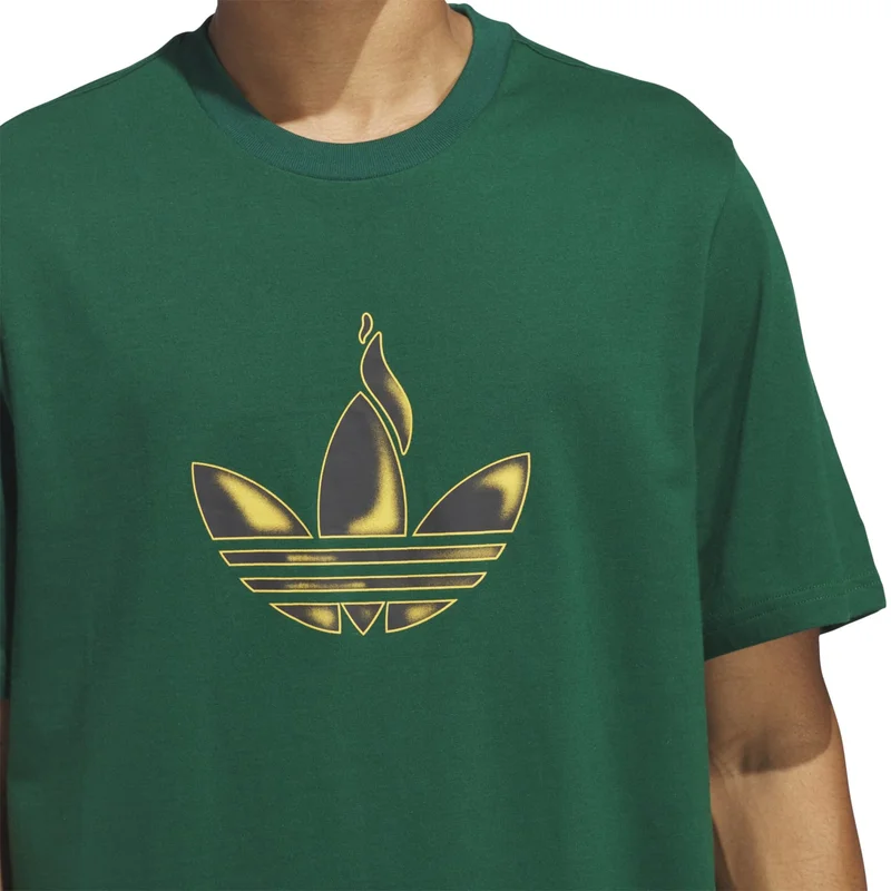 Adidas adidas TREF TORCH TEE Green Originals Unisex T-SHIRTS
