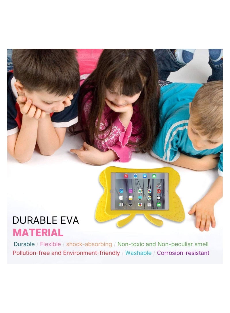 iPad case for Kids, 3D Cartoon Butterfly Non-Toxic EVA Light Weight Kid Proof Shockproof case with Kickstand for ipad 5/ ipad 6 /ipad pro 9.7/ New iPad 2017 case - Image 3