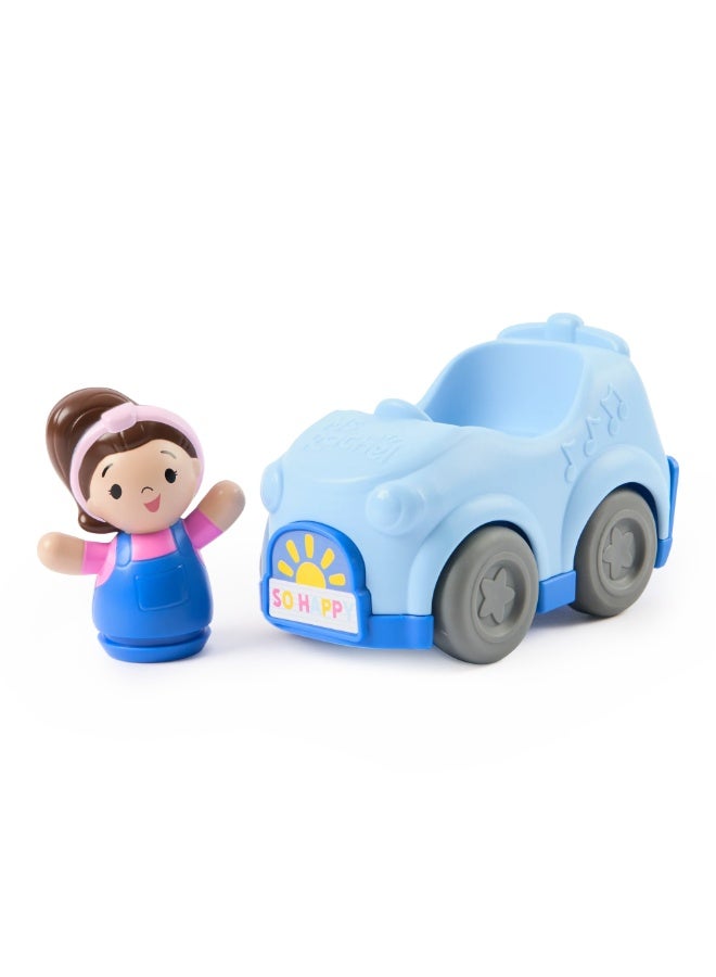 MS. RACHEL 1-2-3 Roll Vehicle | Educational Toy for Toddlers 18M+ | Push & Go, Lights & Sounds | Girls & Boys - Image 4