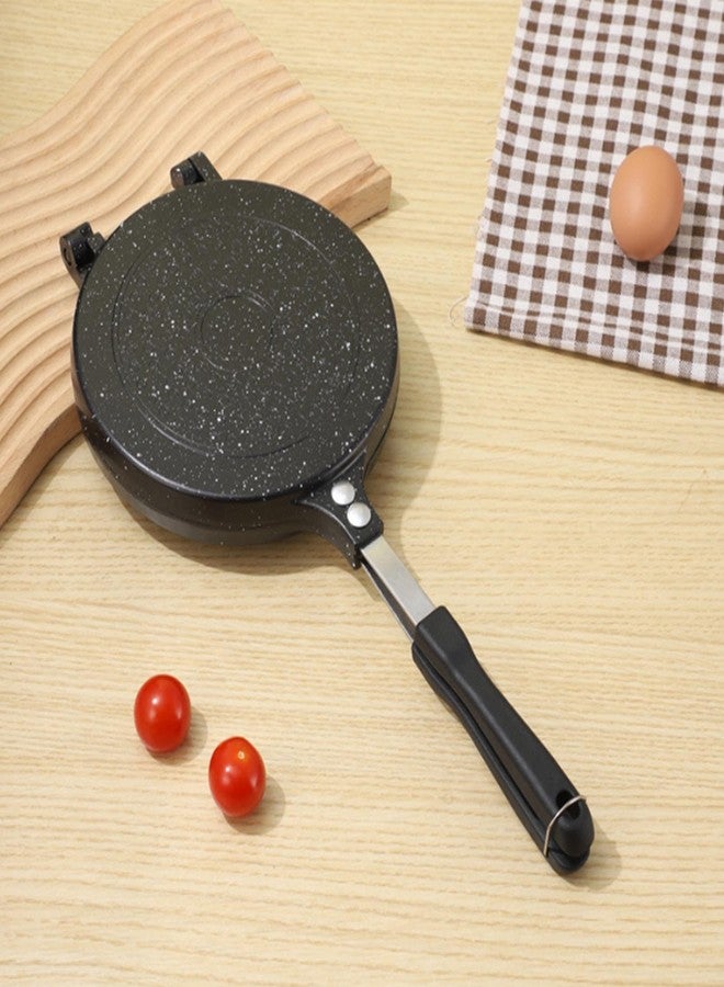 POCREATION Double Sided Frying Pan Nonstick Pancake Pan Maker Easy to Aluminum Alloy for Home Kitchen Breakfast,Hot Maker with Cool Handle,Designed for Busy Individuals (2) - Image 2