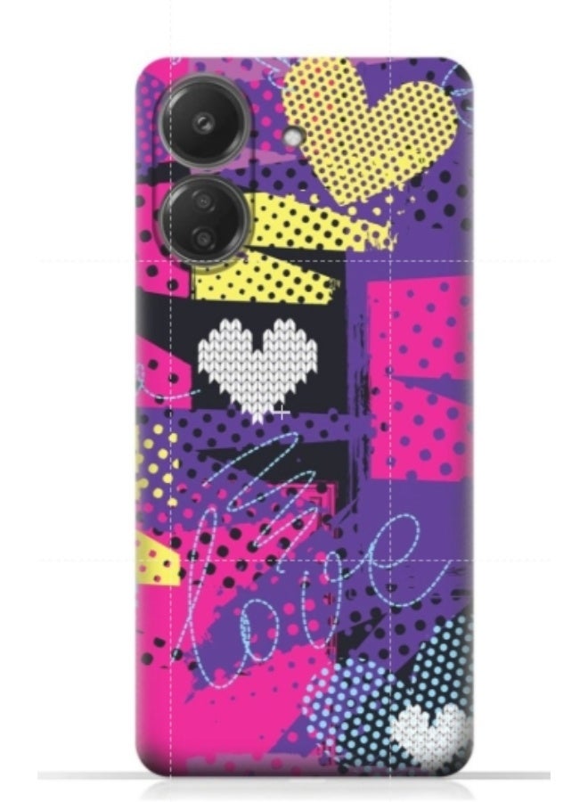 إيه إم سي ديزاين غطاء حماية بطبعة هاتف شاومي ريدمي 13C