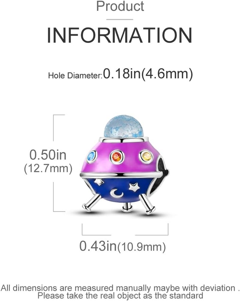 MULA 925 Sterling Silver Charms for Bracelets and Necklaces Airplane Passport Dangle Pendants Beads Butterfly Dragonfly Charms Jewelry Charm for Women - Image 4