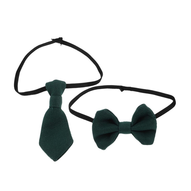 Miniature Doll Bow Tie Necktie Set Soft Accessories Vibrant Colors For Dress Up - Image 2