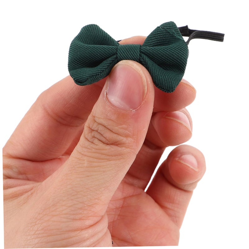 Miniature Doll Bow Tie Necktie Set Soft Accessories Vibrant Colors For Dress Up - Image 5