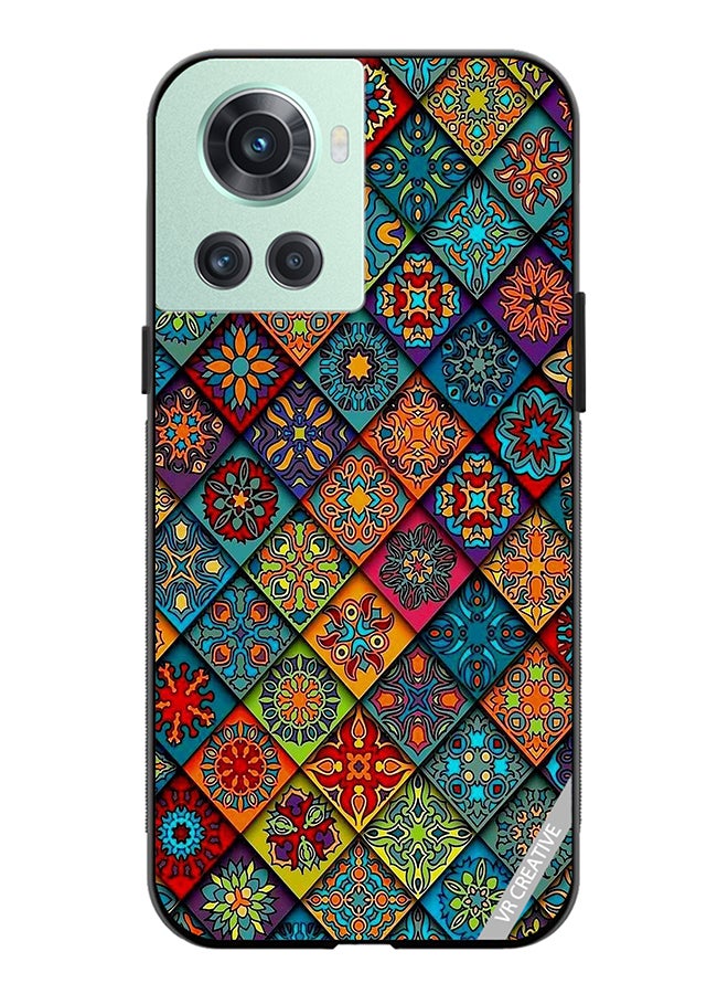 VR CREATIVE Protective Case Cover For OnePlus Ace Mix Flower Design Multicolour - Image 1