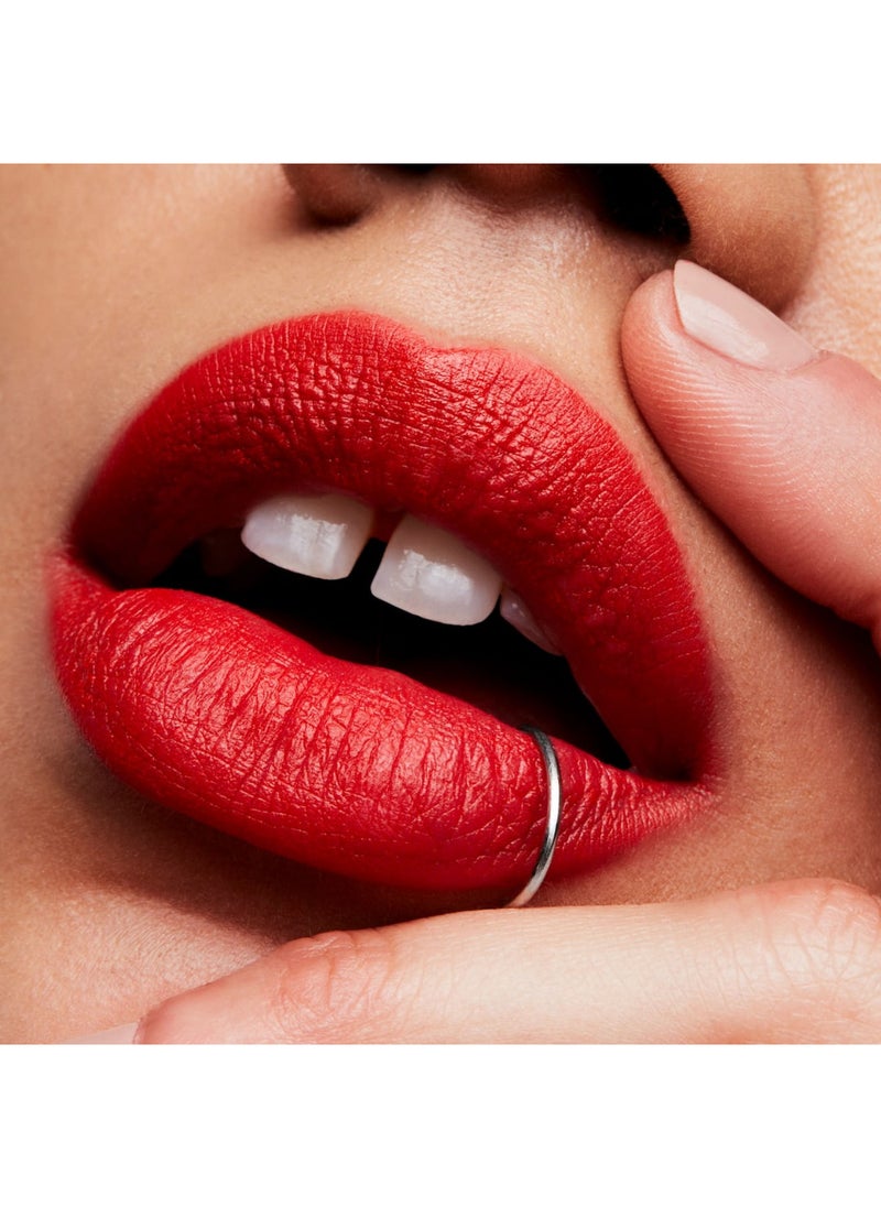 MAC Cosmetics Matte Lipstick Vivid bright coral-red Lady Danger Lady Danger  - Image 4