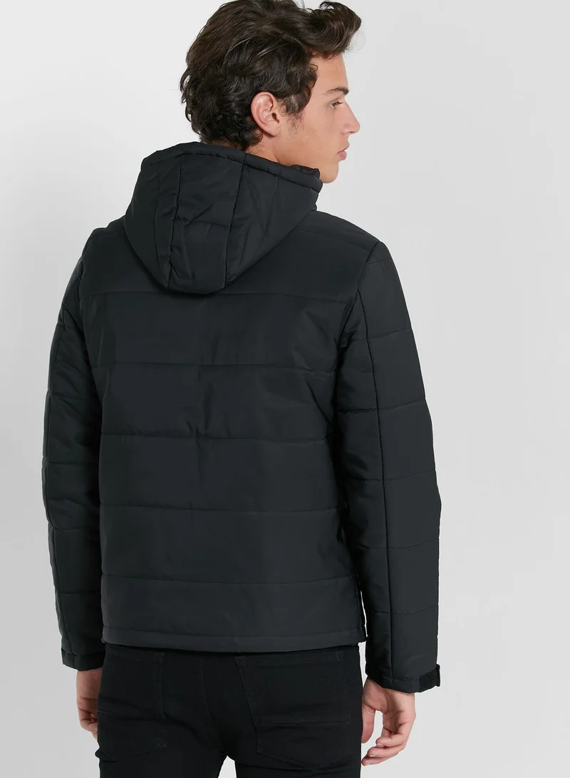Seventy Five Padded Hooded Coat