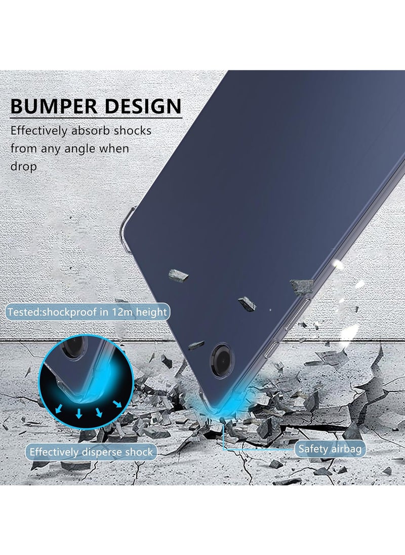 Generic - Case for Samsung Galaxy Tab A9 Plus 11 inch, Advanced Airbag Drop Protection Case, Flexible Clear TPU Shockproof Anti-Scratch Cover Slim-Fit Case for Galaxy Tab A9 Plus - Image 1