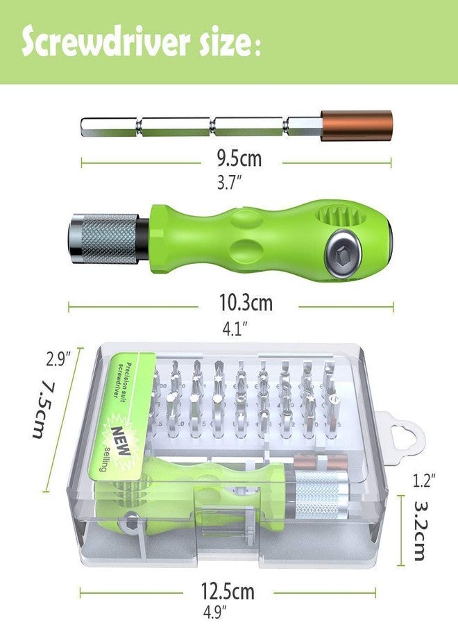 VENEKETY 32 in 1 Interchangeble Multipurpose Mini Screwdriver Set Magnetic Slot Wrench Bits Repair Tools Kit Set Combination Screwdriver Set for Home Appliance,Laptop,Mobile,Computer - Image 4