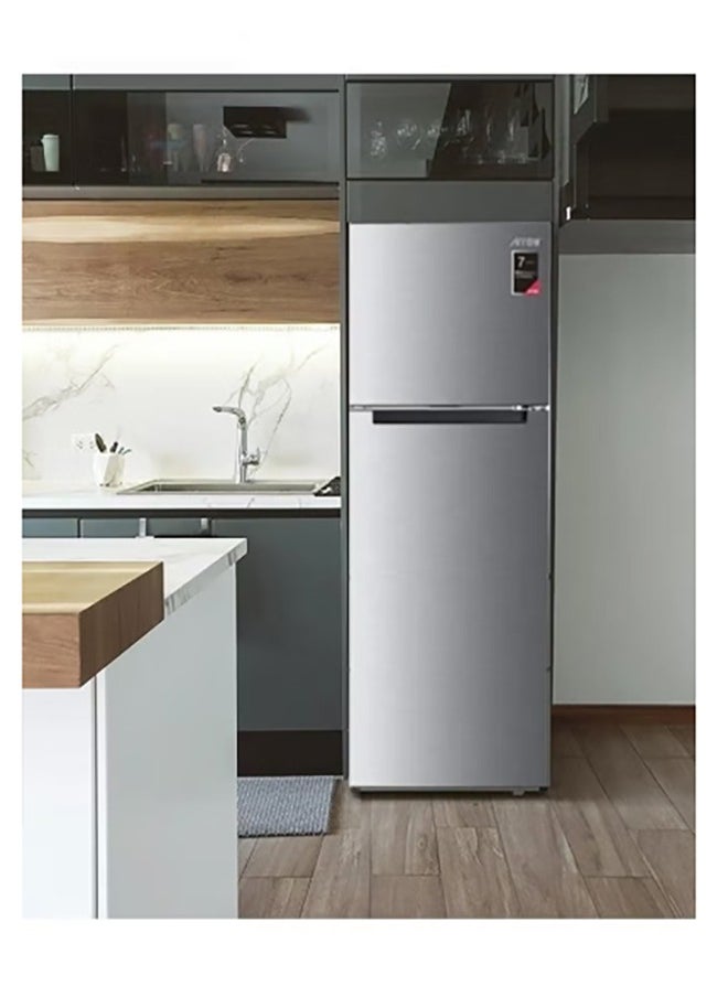 Arrow 415L Double Door Refrigerator, 14.7 Cu. Ft. Capacity with Electronic Temperature Control, Refrigerator Net Capacity 321L and Freezer Net Capacity 94L Airflow Cooling, Automatic Defrost, Recessed Handle, Interior Light, Wheels | RO2-590NF  - Image 5