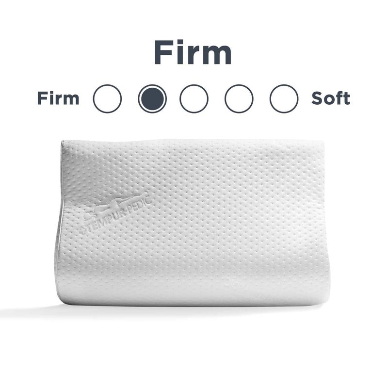 Tempur-Pedic TEMPUR-Ergo Neck Pillow, Large Profile, White - Image 2