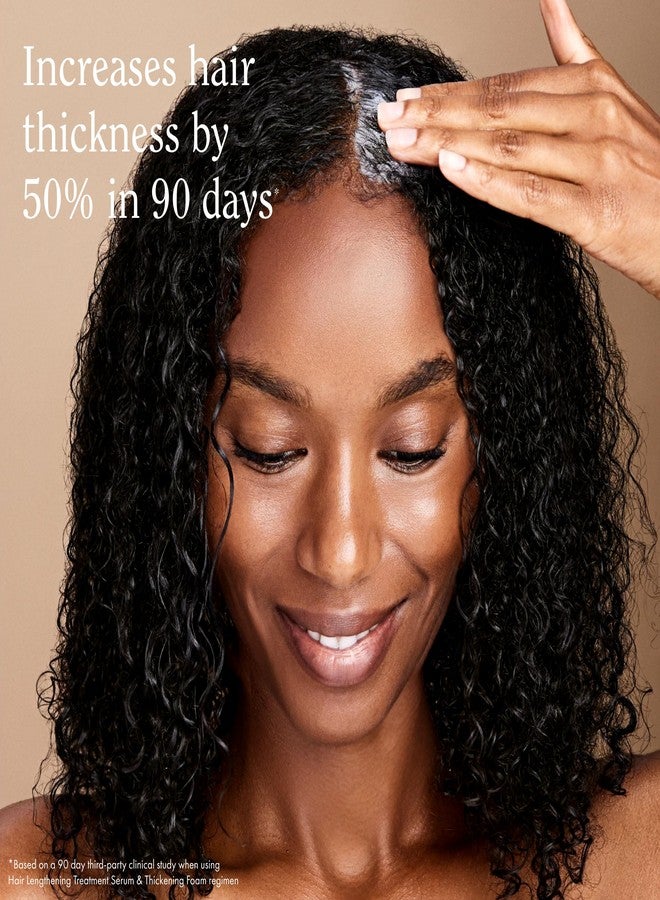 Rizos Curls رغوة تكثيف ريزوس كيرلز 2 في 1 علاج + مصفف، تحسن سمك الشعر، تقلل من التكسر، تعزز الحجم عند الجذور وتحسن صحة الشعر، 4.2 أونصة - Image 3