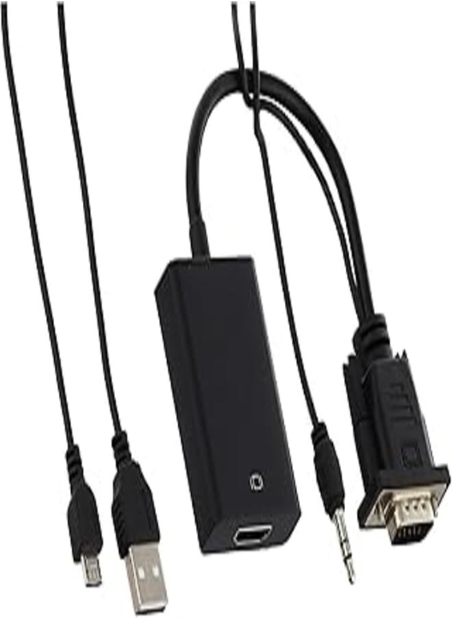 Generic Generic Usb audio input vga to hdmi converter cable 