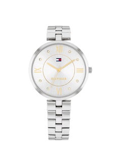 TOMMY HILFIGER Round Analog Women's Silver Case Wrist Watch - 1782683  - Image 1