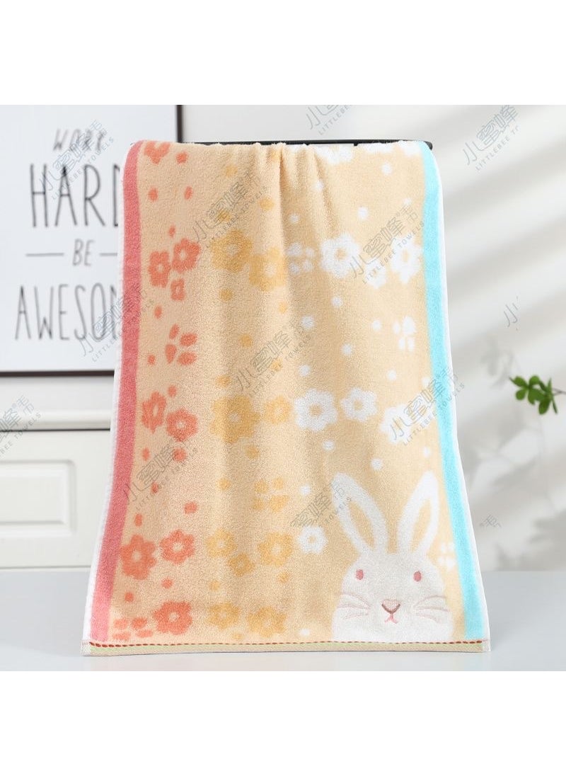 Generic Kids Cotton Towels Soft Cartoon Gift Set Bunny 