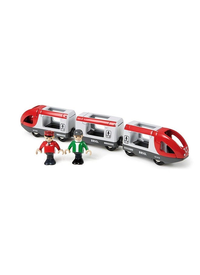 Brio BRIO World 33505 - Travel Train Set - Premium 5 Piece Wooden Toy Set for Toddlers | Ideal Birthday Compatible with All BRIO Railway Toys  - Image 3