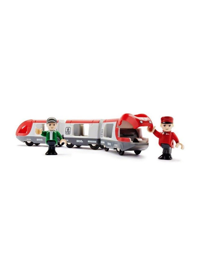 Brio BRIO World 33505 - Travel Train Set - Premium 5 Piece Wooden Toy Set for Toddlers | Ideal Birthday Compatible with All BRIO Railway Toys  - Image 5