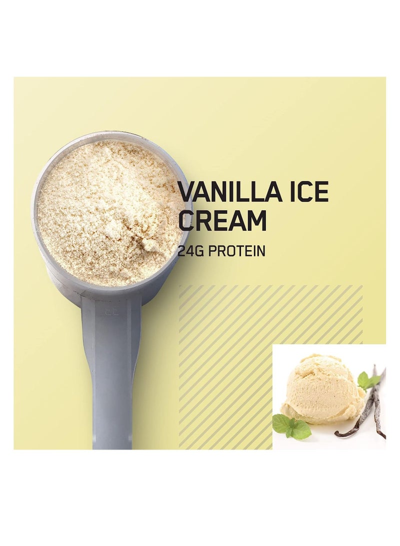 ON Gold Standard 100% Whey Protein Powder Vanilla Ice Cream 5lbs - Image 4