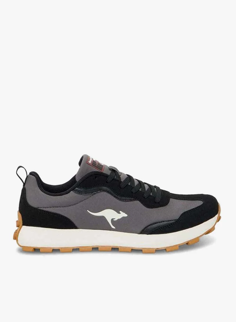 Kangaroos BLACK Men Colourblock Sports Shoes for Men | Best Price UAE