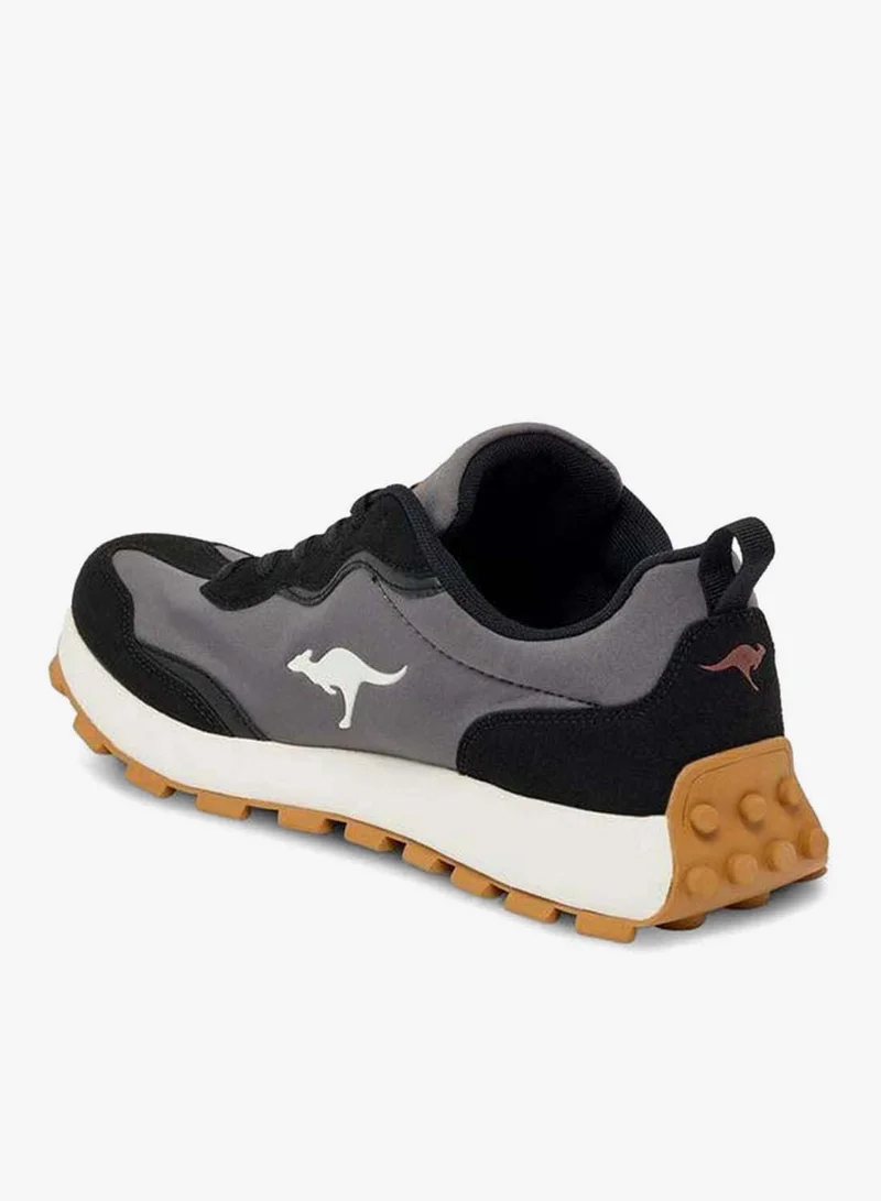 Kangaroos BLACK Men Colourblock Sports Shoes for Men | Best Price UAE
