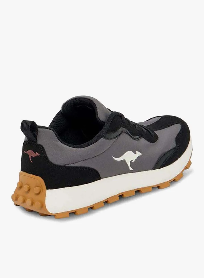 Kangaroos BLACK Men Colourblock Sports Shoes for Men | Best Price UAE