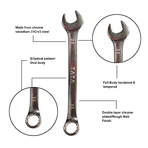 AGRICO TATA Combination Spanner Set of 12 (Box Pack) - Image 5