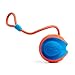 Chuckit Rope Fetch Dog Toy Ball on Rope Fetch and TugofWar Toy for Dogs Durable EVA Rubber Construction 55inch Diameter 18inch Rpe Orange and Blue - Image 3
