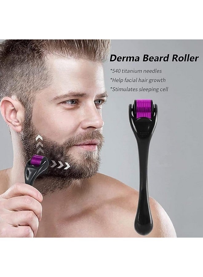 FLOPRO Derma Roller for Hair Regrowth, Titanium Alloy, 540 Need - Image 2