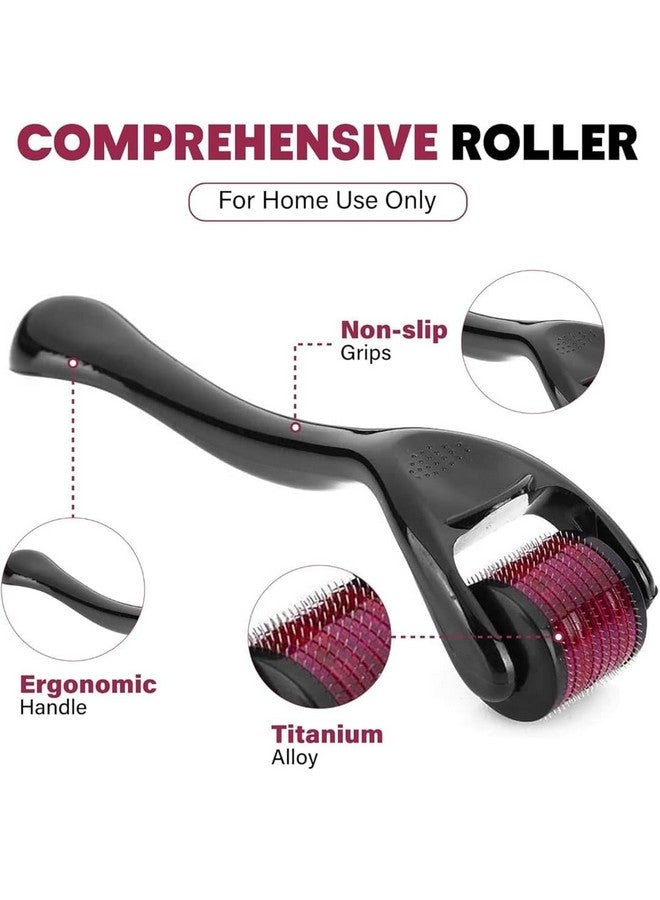 FLOPRO Derma Roller for Hair Regrowth, Titanium Alloy, 540 Need - Image 3