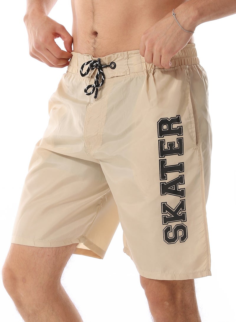 Caesar MENS Printed Printed Swim Short  - Image 3