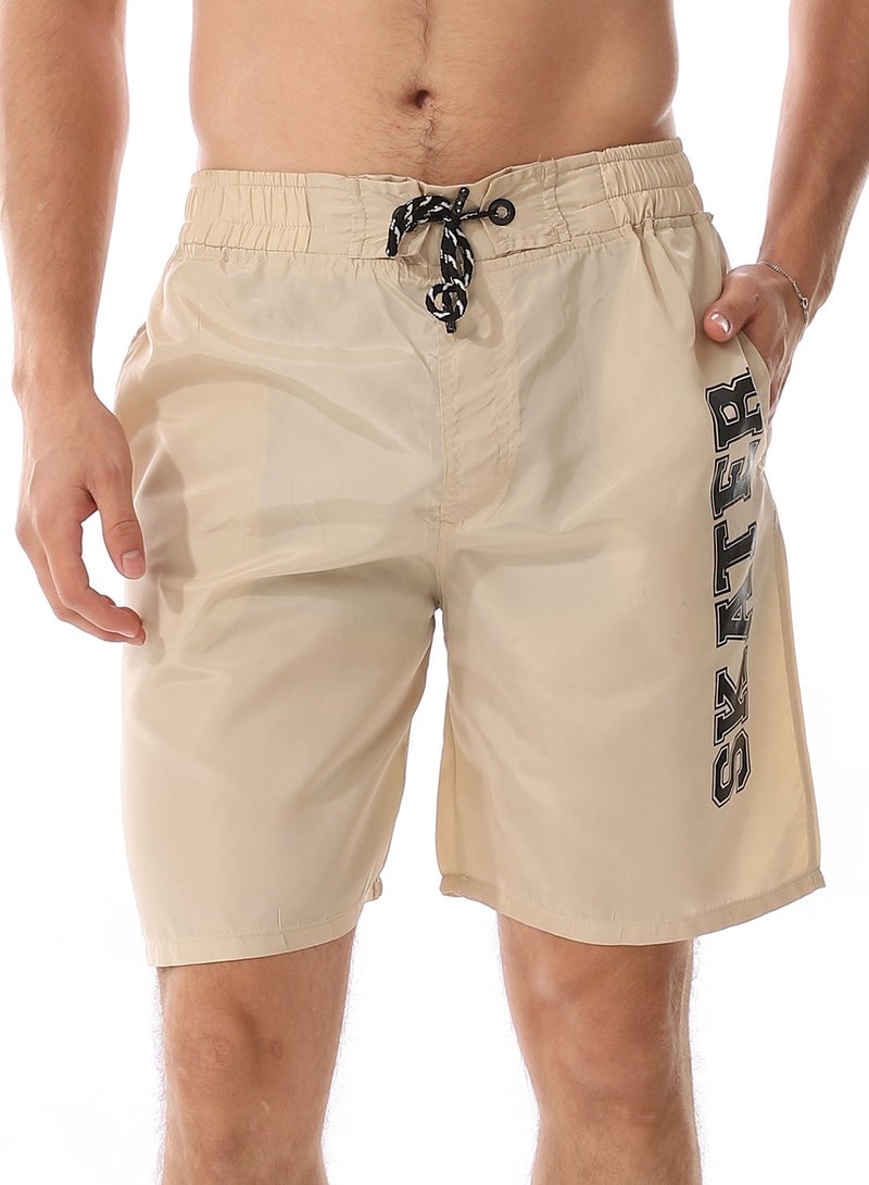 Caesar MENS Printed Printed Swim Short  - Image 1