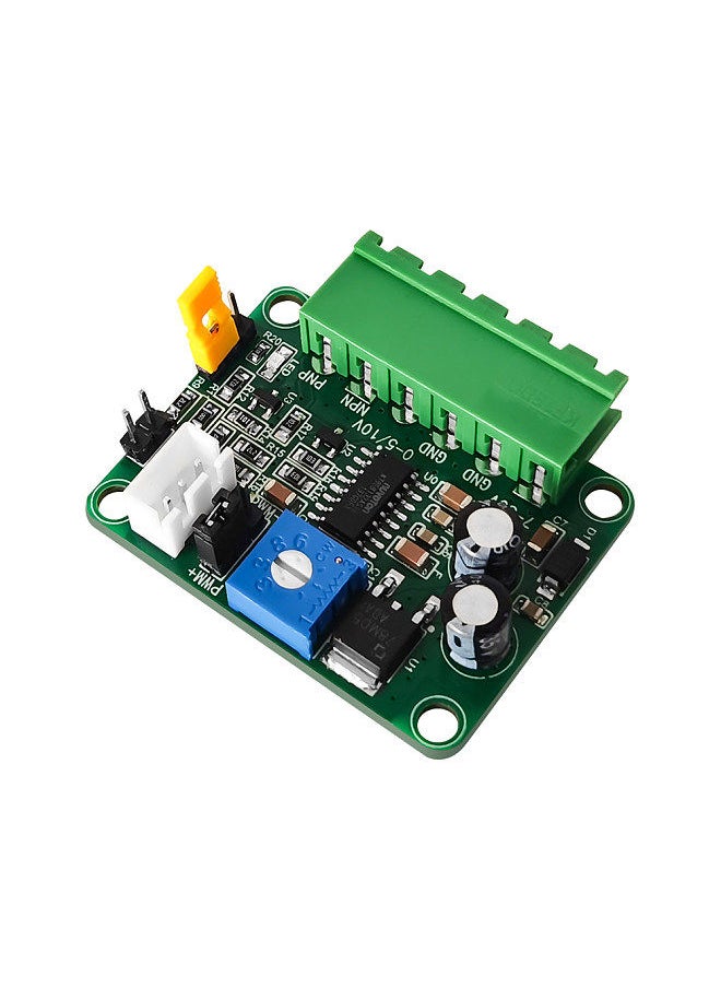Generic - PWM Signal Converter Module Digital 0-5V or 0-10V Analoging Input Voltage to 0-100% PWM Signal Converter Adapter - Image 1