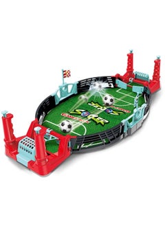 SHOPI Mini Football Tabletop Finger Battle Athletic Soccer Game Power Shot Football Skills Floor Board Game Adults Table Soccer toy  - Image 1