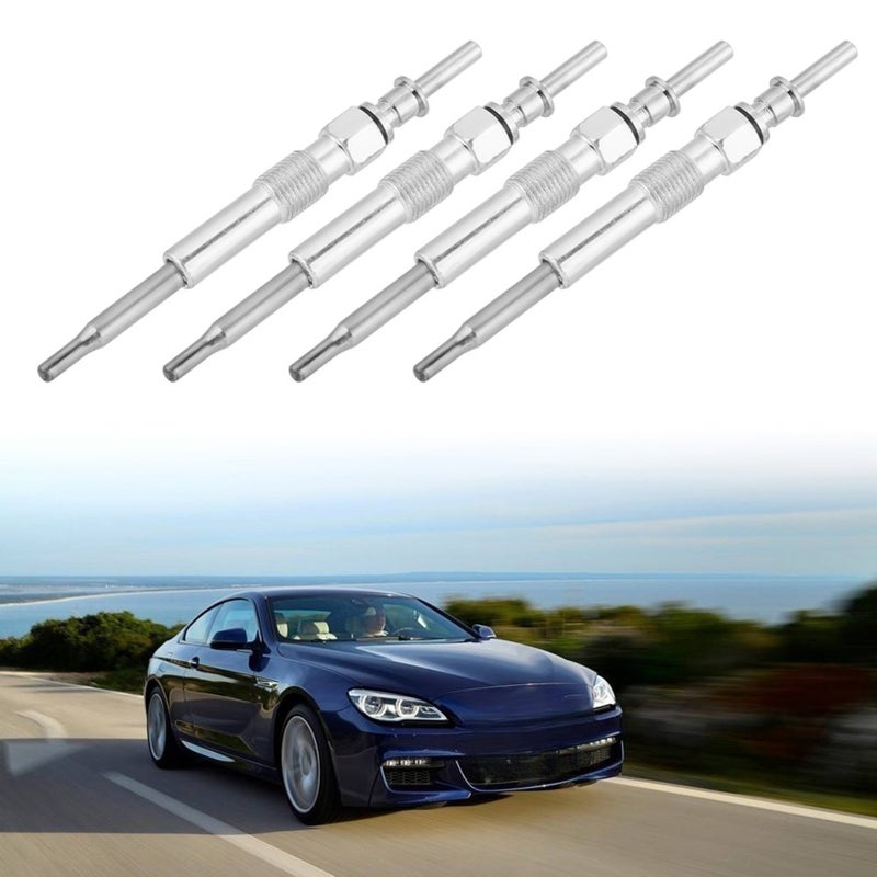4pcs Metal Diesel Heater Glow Plugs for 3 5 6 7 Series X3 X5 X6 30 d 35 35d - Image 1