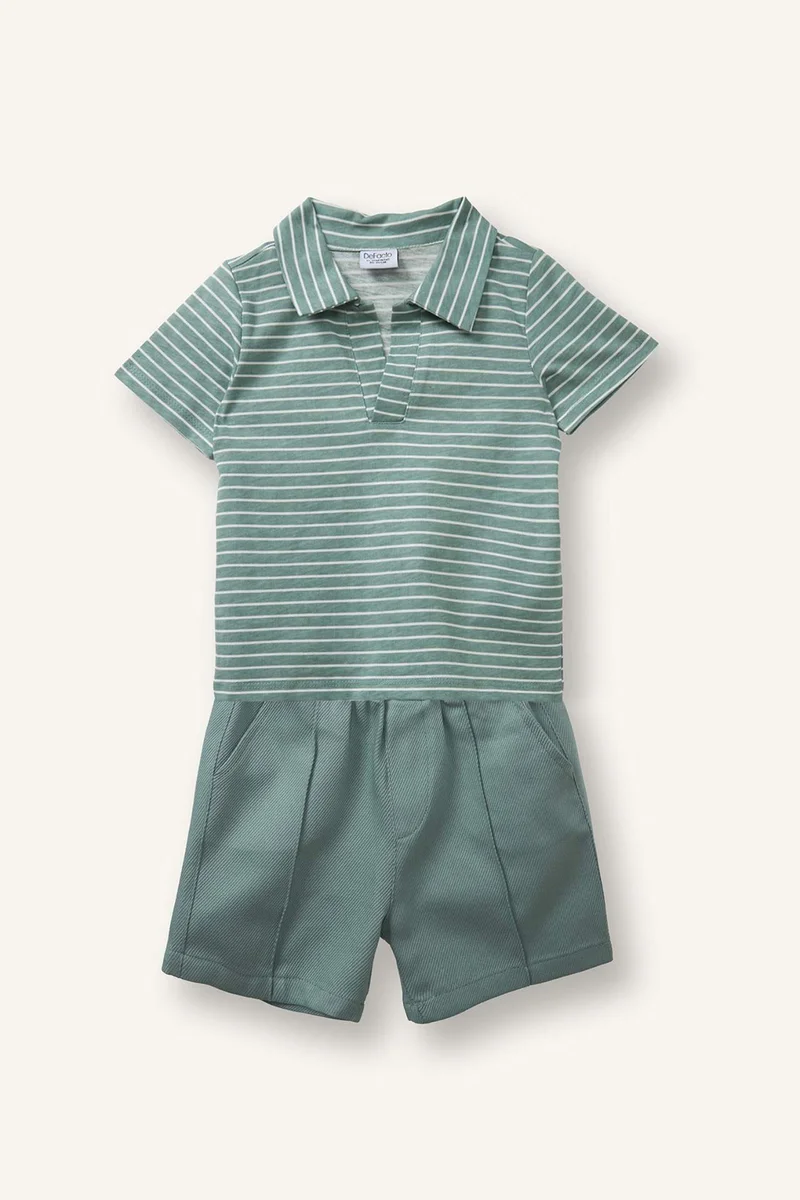 ديفاكتو Baby Boy Striped 2 Piece Set