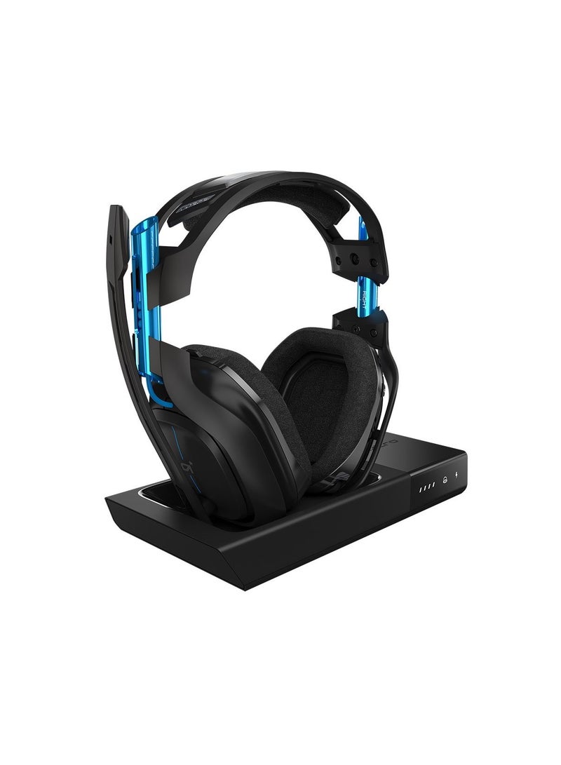 ASTRO A50 Wireless Over-Ear Headset For PlayStation 4 Black/Blue - Image 1