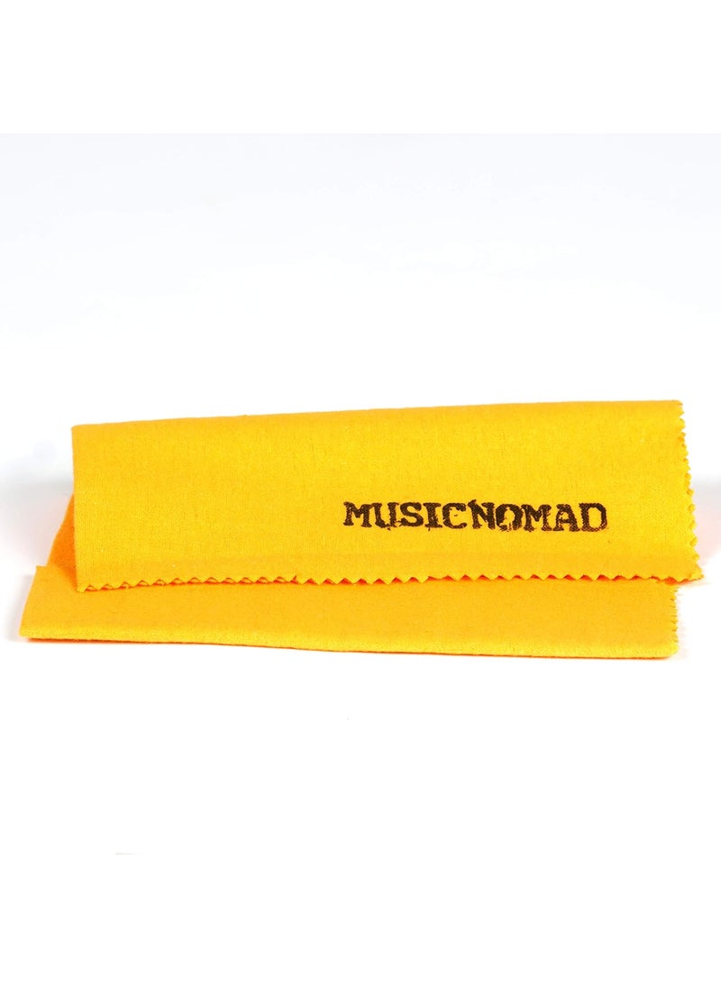 MusicNomad MusicNomad MN200 All Purpose NonTreated Flannel Polishing Cloth 11 x 15  - Image 2