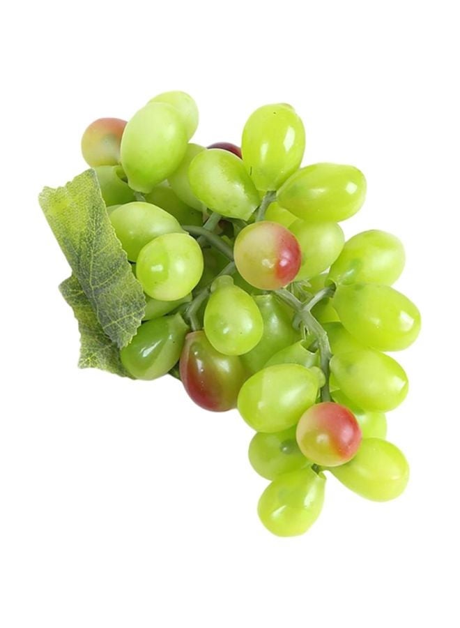 NIBEMINENT Artificial Grape Bunch Green/Red 18x8cm - Image 1