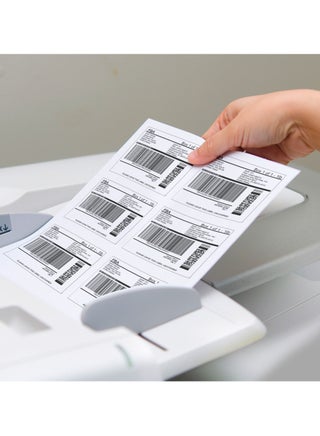 A4 Sticker Label Printable 50 Sheets Self-Adhesive Matt Sticker Printer Paper for Inkjet and Laser Printer white sticker paper Mailing Address Shipping Labels barcode Printing Sticker - view 2